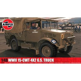   Airfix British RAF WWII 15-CWT 4x2 General Service Truck (Bedford MWD) makett