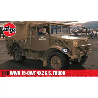   Airfix British RAF WWII 15-CWT 4x2 General Service Truck (Bedford MWD) makett