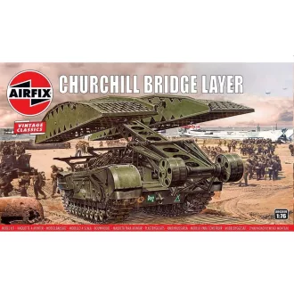 Airfix Churchill Bridge Layer harcjármű makett