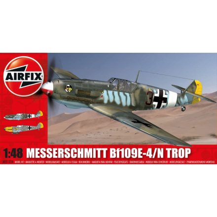 Airfix Messerschmitt Bf109E-4/N Tropica makett