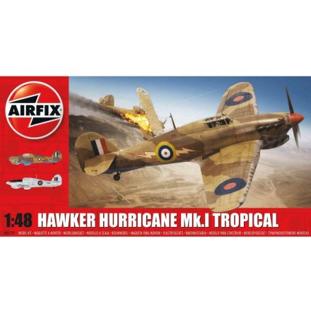 Airfix Hawker Hurricane Mk.I Tropical version makett