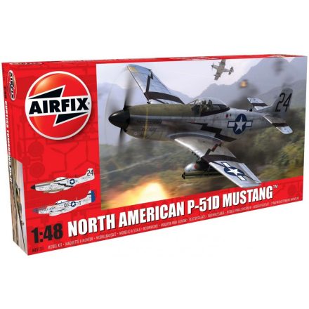 AirFix North American P-51D Mustang makett