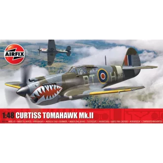 Airfix Curtiss Tomahawk Mk.II repülő makett