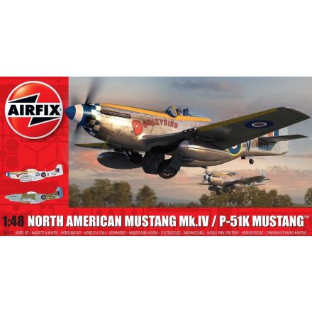 AirFix North-American Mustang Mk.IV makett