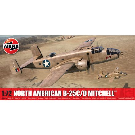 AirFix North American B-25C/D Mitchell makett