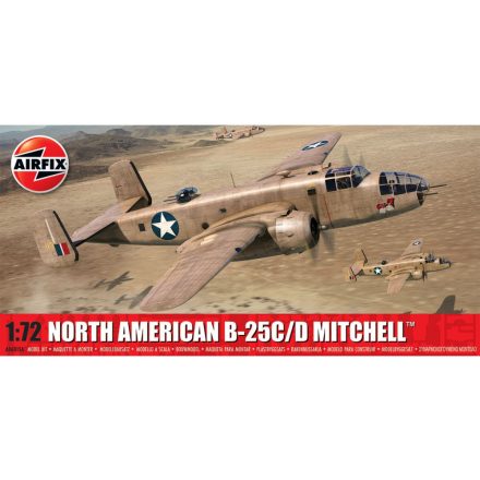 AirFix North American B-25C/D Mitchell makett