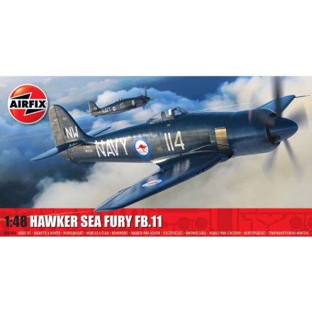 AirFix Hawker Sea Fury FB.11 makett