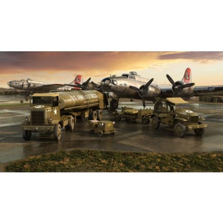 Airfix WWII USAAF 8th Bomber Resupply Set makett