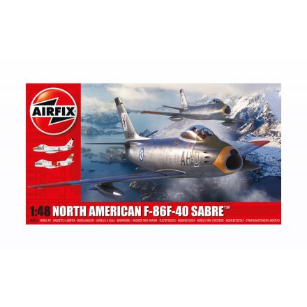 Airfix North American F-86F-40 Sabre makett