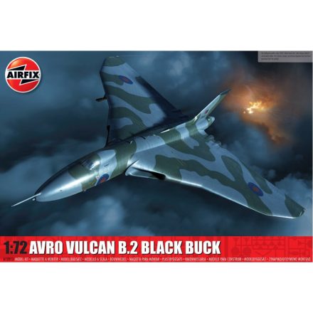 AirFix Avro Vulcan B.2 Black Buck makett