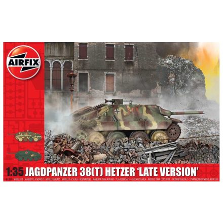 Airfix JagdPanzer 38 (t) Hetzer, Late Version makett