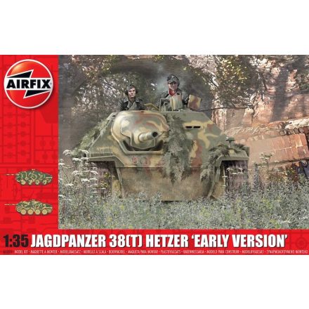 Airfix JagdPanzer 38(T) Hetzer, Early Version makett