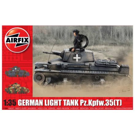 Airfix German Light Tank Pz.Kpfw.35(t) makett