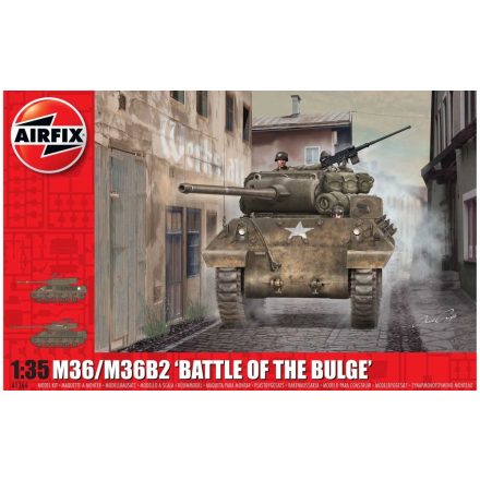 Airfix M36/M36B2 "Battle of the Bulge" makett