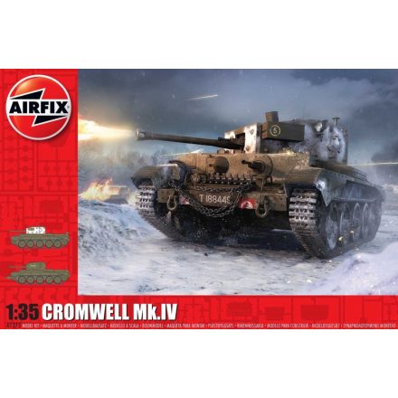 Airfix Cruiser Mk.VIII A27M Cromwell Mk.IV makett