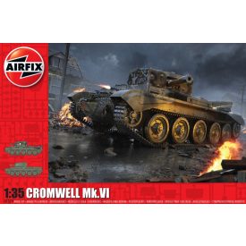 Airfix Cruiser Mk.VIII A27M Cromwell Mk.VI makett