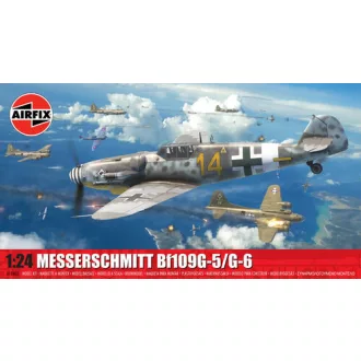 Airfix Messerschmitt Bf-109 G-5 / G-6 makett