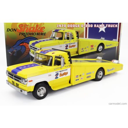 ACME DODGE D-300 TRUCK RAMP CAR TRANSPORTER THE SNAKE 1970