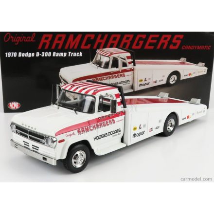 ACME DODGE D-300 TRUCK RAMP CAR TRANSPORTER RAMCHARGERS 1970