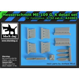 Black Dog Bf-109 G,K (Hasegawa)