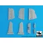 Black Dog Bf-109 G,K detail set for Hasegawa – repülőmakett-kiegészítő