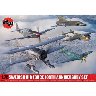   Airfix Swedish Air Force 100th Anniversary Set repülő makett készlet