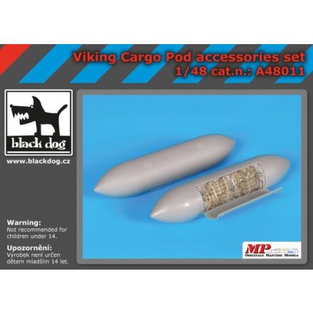 Black Dog Viking cargo POD accessories set for Italeri