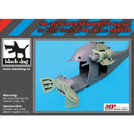 Black Dog SH-2 G Super Seasprite big set (Kitty Hawk)