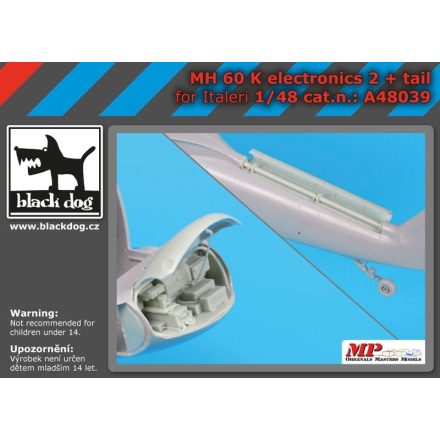 Black Dog MH-60 K electronic 2 + tail (Italeri)