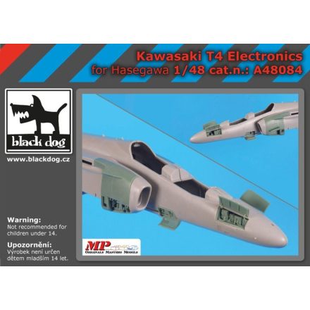 Black Dog Kawasaki T 4 electronics for Hasegawa