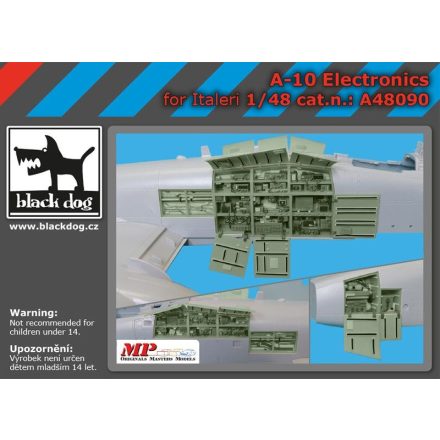 Black Dog A-10 electronics for Italeri