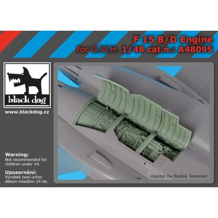 Black Dog F-15 C/D engine for Great Wall Hobby