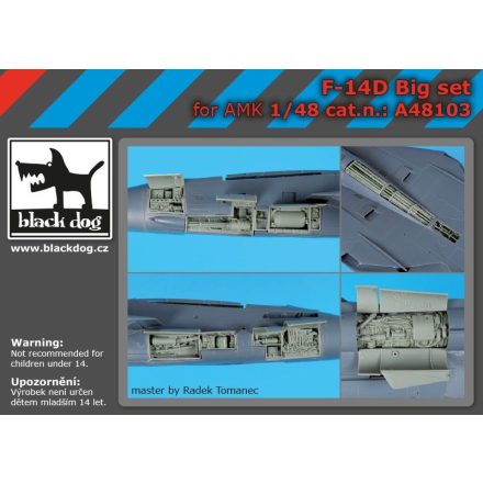 Black Dog F-14D big set for AMK