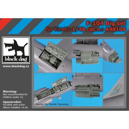 Black Dog F-104 big set for Kinetic