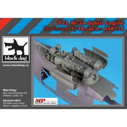 Black Dog PZL W-3A Sokol engine for Answer
