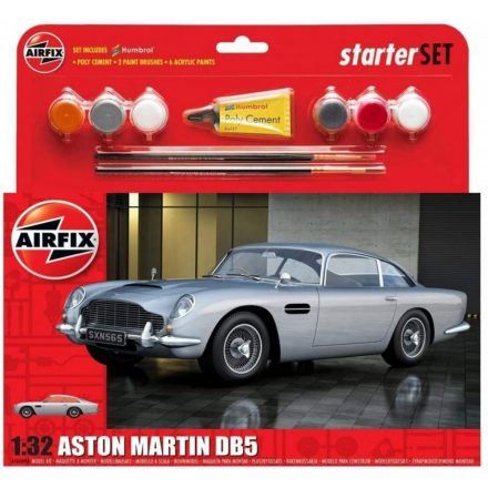 Airfix Starter Set Aston Martin DB5 Silver makett