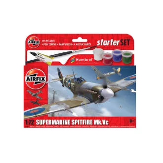   Airfix Small Beginners Set Supermarine Spitfire MkVc komplett makett készlet