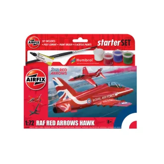   Airfix Small Beginners Set Red Arrows Hawk komplett makett készlet