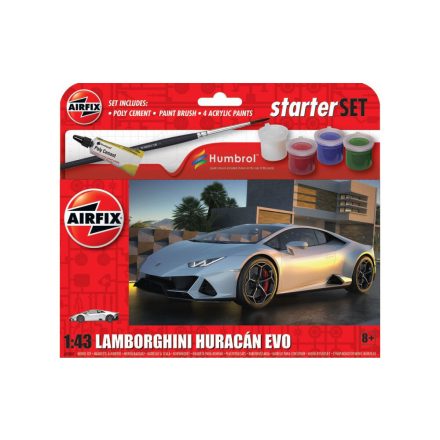Airfix Lamborghini Huracan EVO Starter Set makett