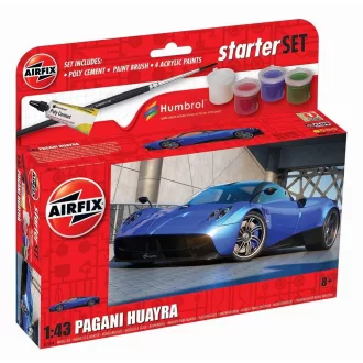   Airfix Small Starter Set NEW Pagani Huayra komplett makett készlet