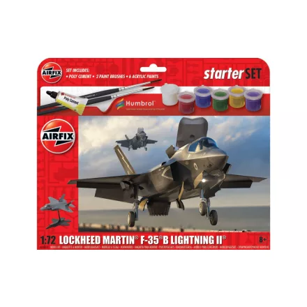 Airfix Starter Set - Lockheed Martin F-35B Lightning II makett