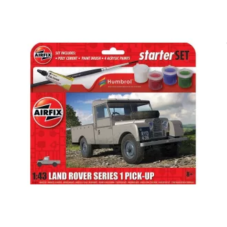   Airfix Starter Set - Land Rover Series 1 komplett makett készlet