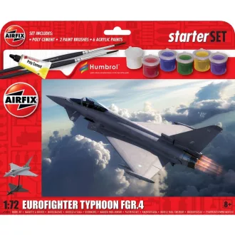   Airfix Starter Set - Eurofighter Typhoon FGR.4 komplett makett készlet