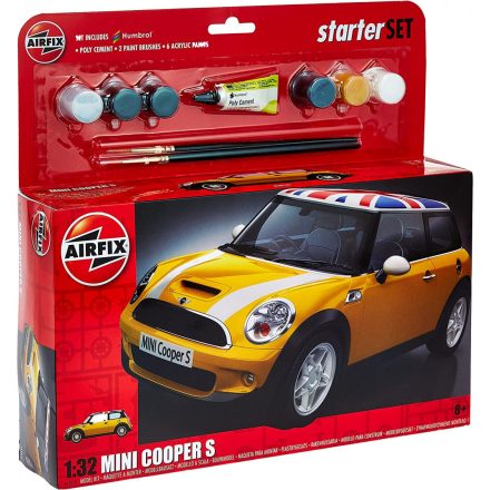 Airfix Mini Cooper S Starter Set makett
