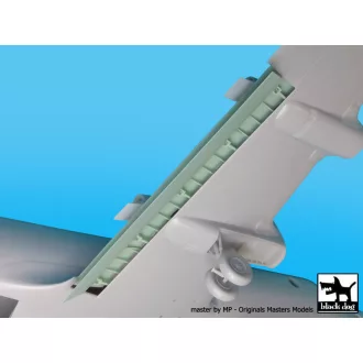   Black Dog UP-3 D Orion wing flaps for Hasegava – repülőmakett-kiegészítő