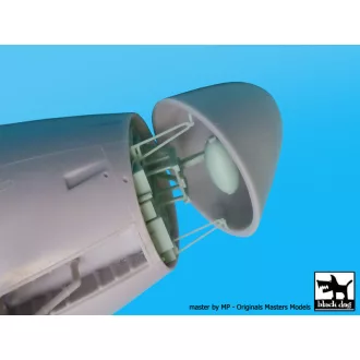  Black Dog UP -3 D Orion radar for Hasegava – repülőmakett-kiegészítő