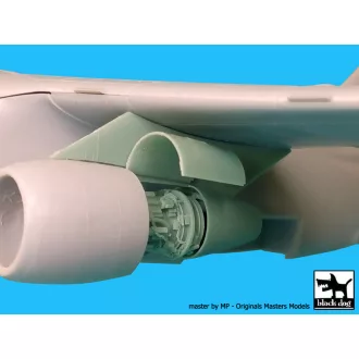   Black Dog Viking 2 Engines for Hasegawa – repülőmakett-kiegészítő