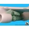 Black Dog Viking 2 Engines for Hasegawa – repülőmakett-kiegészítő