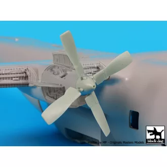   Black Dog C-130 Propeller for Italeri – repülőmakett-kiegészítő