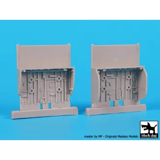  Black Dog C-130 Wheel bays for Italeri – repülőmakett-kiegészítő